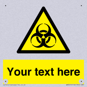 Custom Bio-Hazard Sign